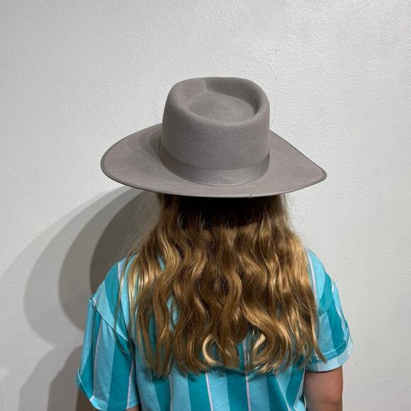 Lack of Color Gray Australian Wool Rancher Hat Wide Brim main image 9